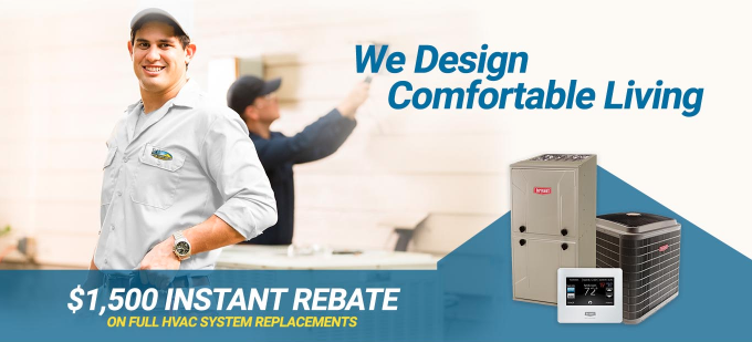 We Deign Comfortable Living - Heating & Cooling